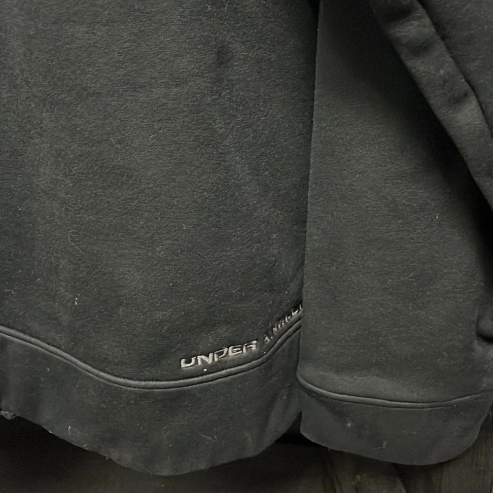 𝅺UA Black Fleece-Lined Full-Zip Jacket